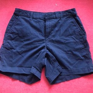 Navy blue shorts